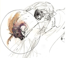 Jill, Preparatory sketch, A Dowry for the Sultan